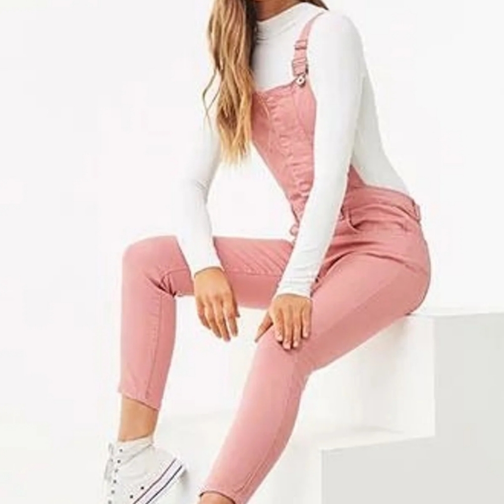 Pink Overalls